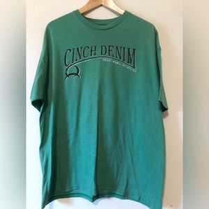 NWOT CINCH DENIM T-SHIRT XL
